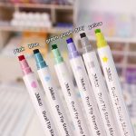 JiMiao Stamp Coloring Highlighter Set – 6 Colors - Image 2