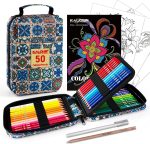 Kalour Premium Colour Pencils 50pc