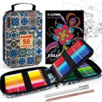 Kalour Premium Colour Pencils 50pc