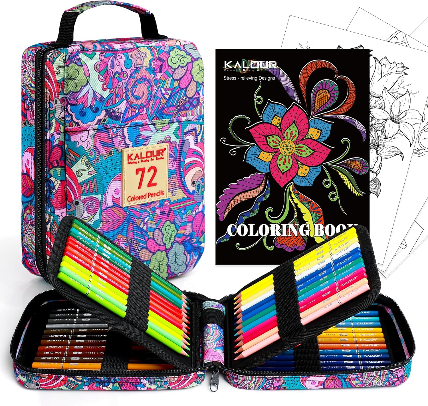 1.1.4 Kalour Premium Colour Pencils 72pc - Image 1