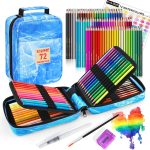 KALOUR Professional Watercolor Pencils 72pc