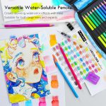 KALOUR Professional Watercolor Pencils 72pc - Image 2