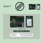 Giorgione Professional Sketching Set – 12 Pieces - Image 3