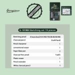 Giorgione Professional Sketching Set – 19 Pieces - Image 2