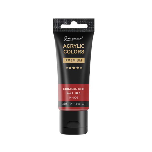 58 Giorgione Acrylic Paint 35ml - Crimson - Image 1