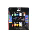 Giorgione Acrylic Set - 24 Colours + 6pc Brush Set
