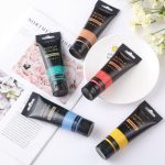 Giorgione Acrylic Set - 12 Colours + 6pc Brush Set - Image 4