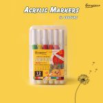 Giorgione Acrylic Markers - 12 Colours