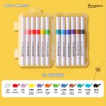 Giorgione Acrylic Markers - 12 Colours - Image 2