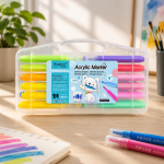 Giorgione Pastel Acrylic Marker Set – 24 Colors