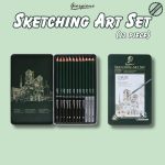 Giorgione Professional Sketching Set – 12 Pieces