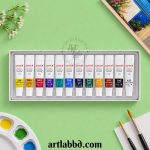 Camel Artist Gouache Colours - 12pc x 9ml - Image 3