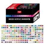 Guangna Acrylic Brush Markers - 240 Colours