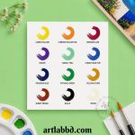 Camel Artist Gouache Colours - 12pc x 9ml - Image 4