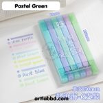 OBS Dual Tip Pastel Highlighters - Pastel Green