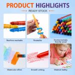 Giorgione Rotatable Crayons - 48 Colours - Image 6