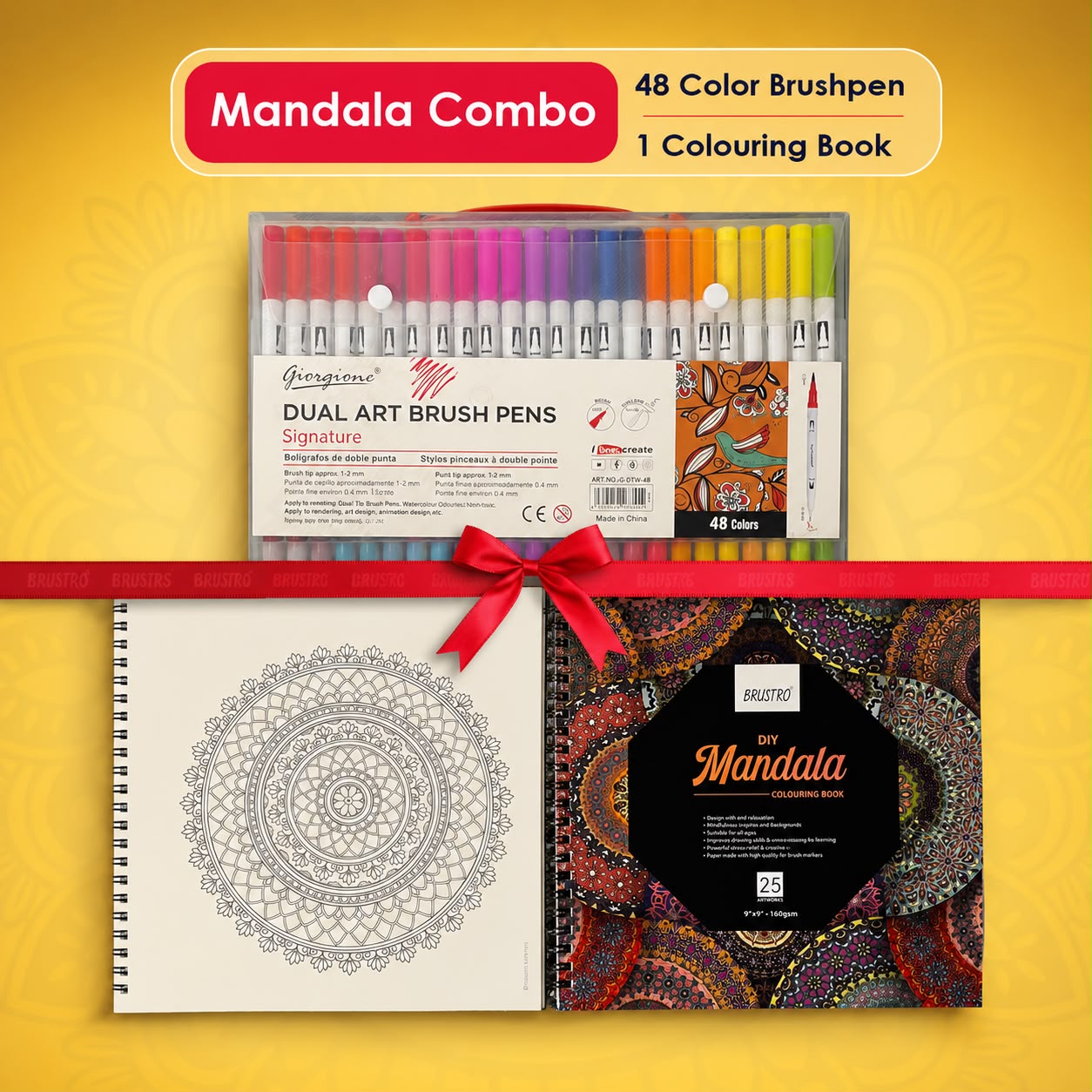 41cd00c6-0828-4446-8b45-b61fad061ade Mandala Combo 48 Colour - Image 1