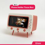 TV Tissue Box - Pink