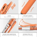 Languo Retractable Acrylic Gel Pen - 72 Colors - Image 4