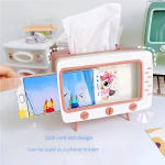 TV Tissue Box - Grey - Image 2