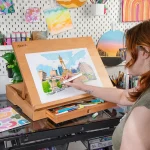 Mont Marte Desktop Table Easel Premium - Beech Wood - Image 6