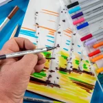 Mont Marte Mixed Media Pad Premium 300gsm A4 15 Sheets - Image 5
