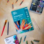 Mont Marte Oil Pastel Pad Premium A4 20 Sheets 200gsm - Image 6
